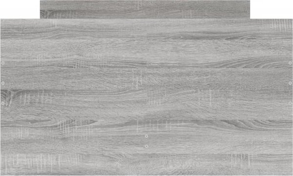 VidaXL Rám postele 90 x 200 cm Kompozitní dřevo [3207376] Barva: šedá sonoma