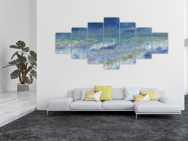 Obraz - Pierre-Auguste Renoir, Seascape, reprodukce (210x100 cm)