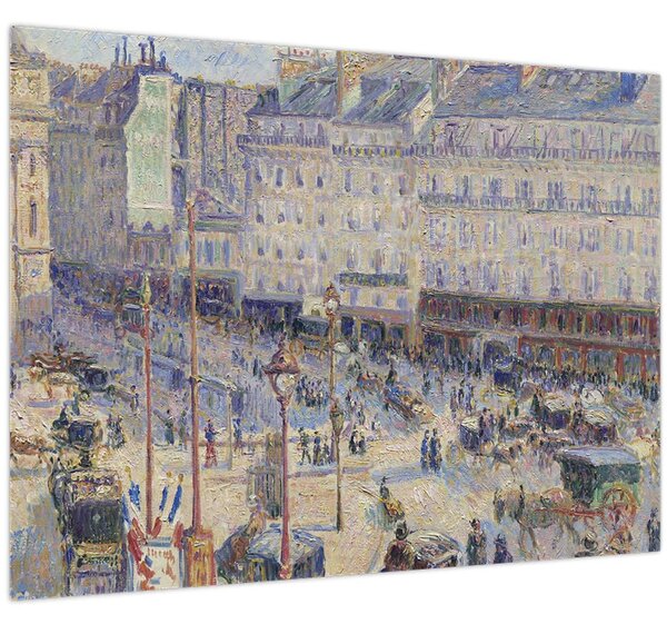 Obraz - Camille Pissarro, The Place du Havre, reprodukce (70x50 cm)
