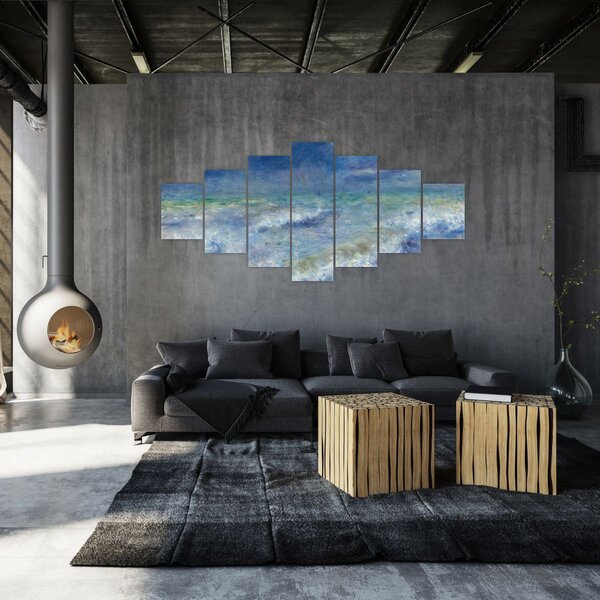 Obraz - Pierre-Auguste Renoir, Seascape, reprodukce (210x100 cm)