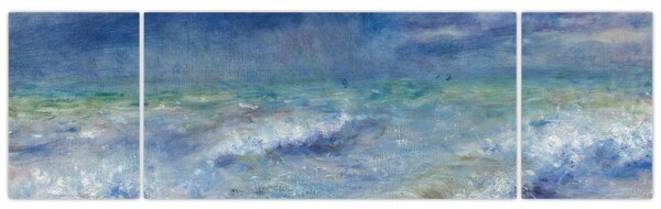 Obraz - Pierre-Auguste Renoir, Seascape, reprodukce (170x50 cm)