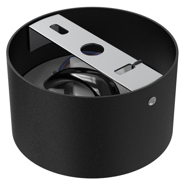 BRI 7121-015 LED přisazené svítidlo, pr. 9 cm, 5 W, černá - BRILONER