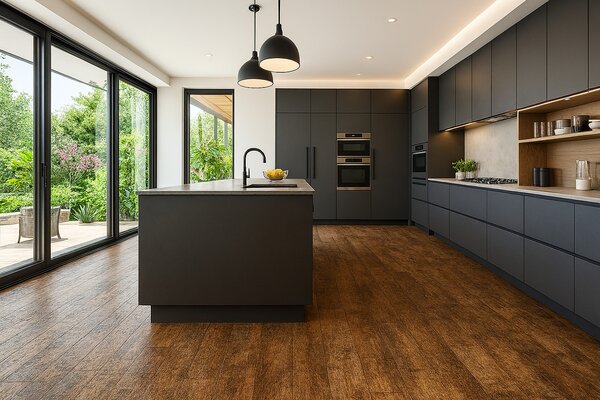 Beauflor, PVC podlaha - lino Ambient Stock Oak 039M - dub, na míru, šíře 2m,3m,4m, hnědá, bez podkladu, chodba / předsíň