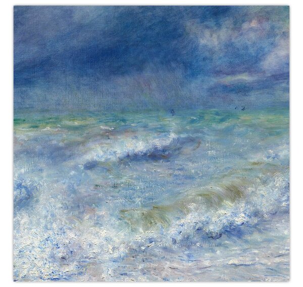 Obraz - Pierre-Auguste Renoir, Seascape, reprodukce (30x30 cm)