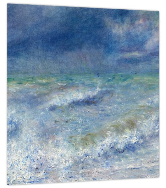 Obraz - Pierre-Auguste Renoir, Seascape, reprodukce (30x30 cm)