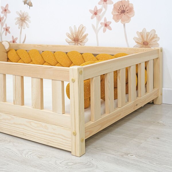 Ourbaby® Montessori Meadow Children's Low Bed - Natural
