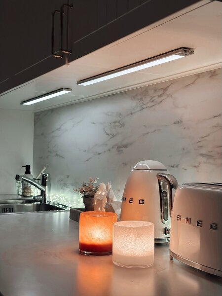 Osram - LED Podlinkové svítidlo se senz LINEAR LED/3,2W/3,7V 40 cm šedá