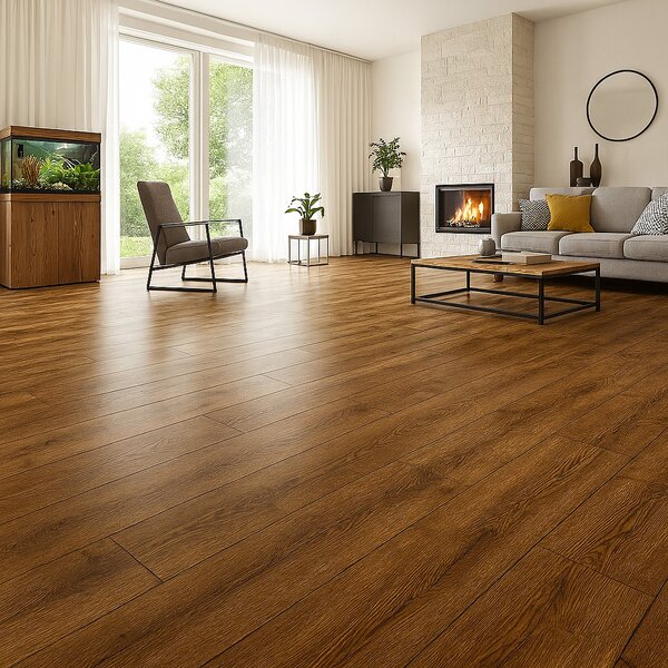 Beauflor, PVC podlaha - lino Ambient Antique Oak 026M - dub, na míru, šíře 2m,3m,4m, hnědá, bez podkladu, chodba / předsíň