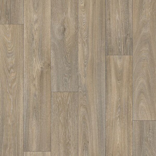 Beauflor, PVC podlaha - lino Ambient Havanna Oak 613M - dub, na míru, šíře 3m,4m, béžová, bez podkladu, chodba / předsíň