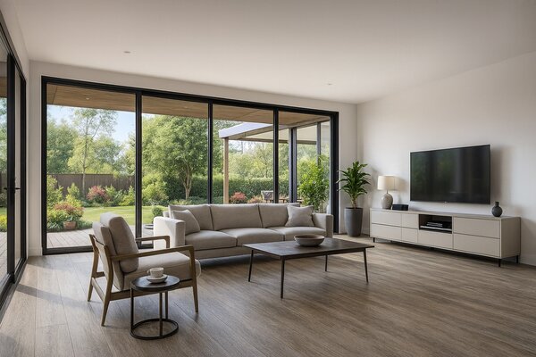 Beauflor, PVC podlaha - lino Ambient Havanna Oak 613M - dub, na míru, šíře 3m,4m, béžová, bez podkladu, chodba / předsíň