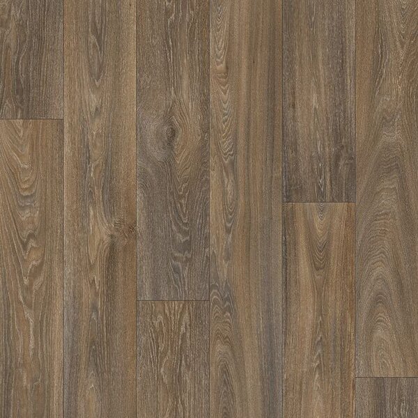 Beauflor, PVC podlaha - lino Ambient Havanna Oak 669D - dub, na míru, šíře 3m,4m, hnědá, bez podkladu, chodba / předsíň