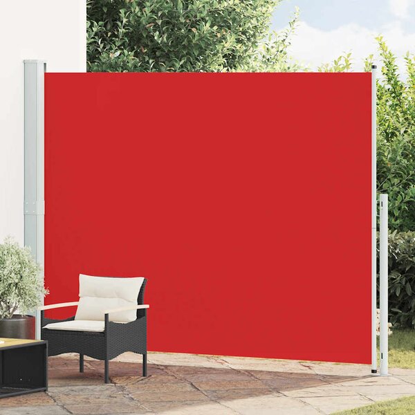VidaXL Zatahovací boční markýza / zástěna na terasu 220x314 cm [42035321] Barva: antracitová
