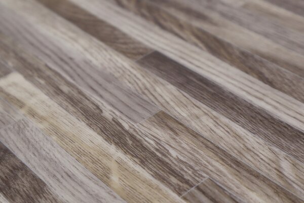 PVC podlaha - lino Toptex Line Oak 906L - dub, na míru, šíře 5m, šedá, filc, chodba / předsíň