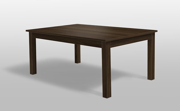 Jídelní stůl bez rozkladu 140x80 cm / 18mm barva lamina: ořech