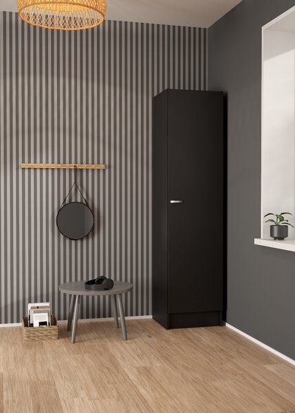 Potravinová skříň Casa 45510 černý mat - TVI
