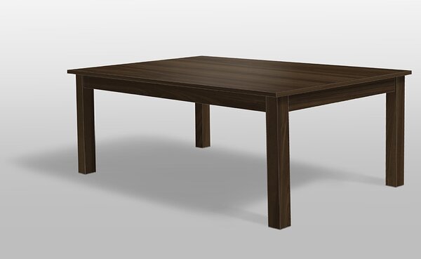 Jídelní stůl bez rozkladu 190x115 cm / 25mm barva lamina: ořech