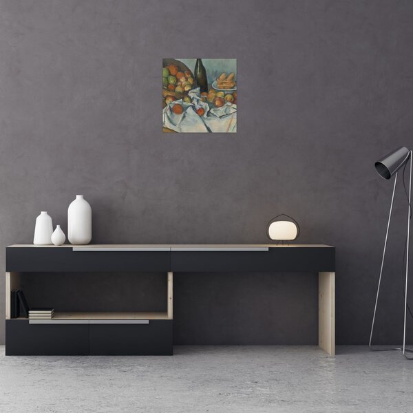Obraz - Paul Cezanne, The Basket of Apples, reprodukce (30x30 cm)