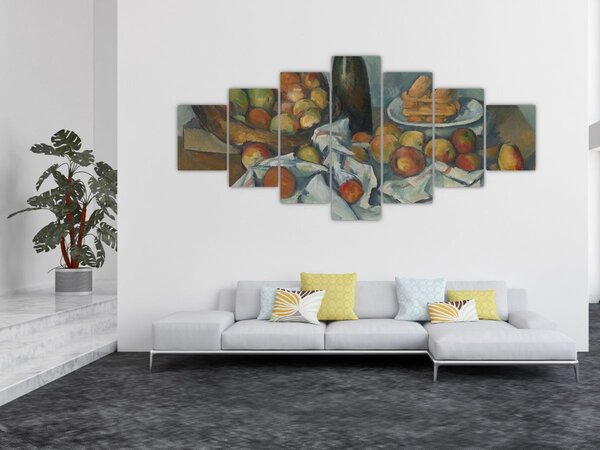 Obraz - Paul Cezanne, The Basket of Apples, reprodukce (210x100 cm)