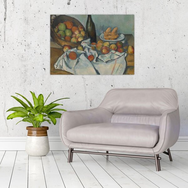 Obraz - Paul Cezanne, The Basket of Apples, reprodukce (70x50 cm)
