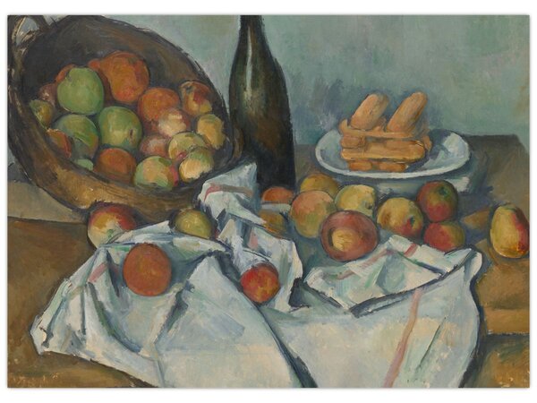 Obraz - Paul Cezanne, The Basket of Apples, reprodukce (70x50 cm)