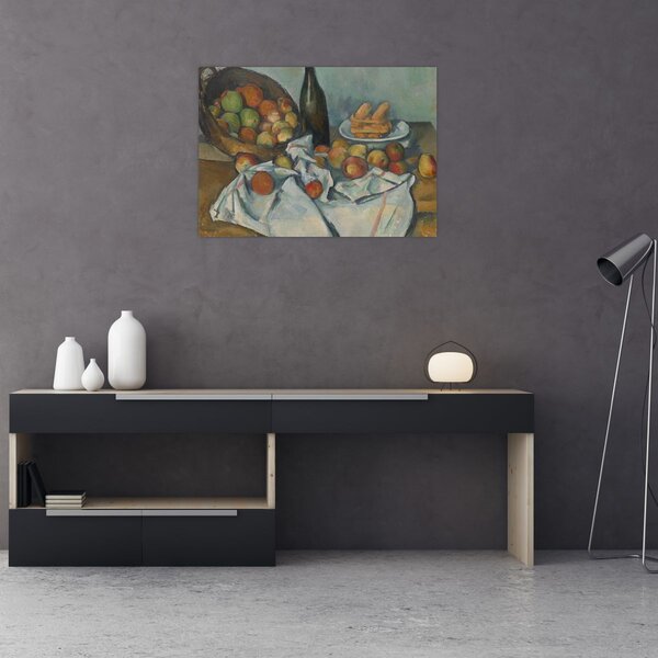 Obraz - Paul Cezanne, The Basket of Apples, reprodukce (70x50 cm)