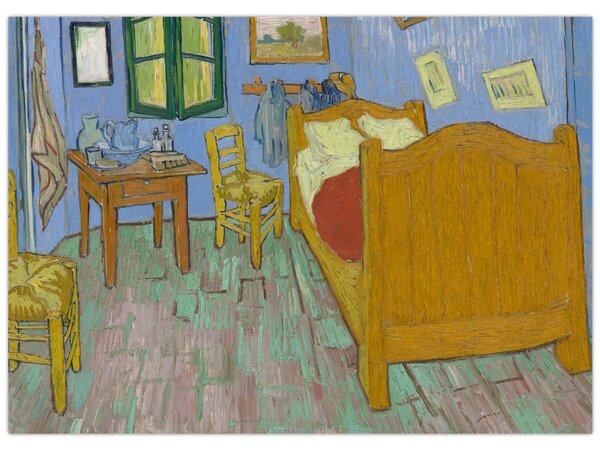 Obraz - Vincent van Gogh, The Bedroom, reprodukce (70x50 cm)