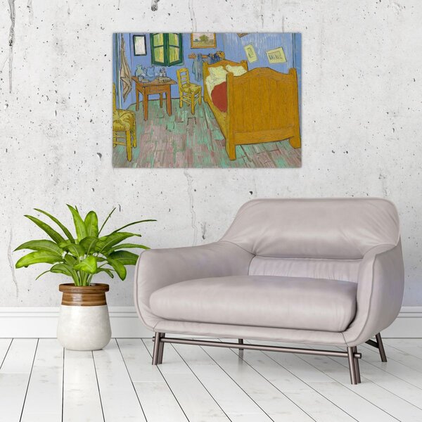 Obraz - Vincent van Gogh, The Bedroom, reprodukce (70x50 cm)