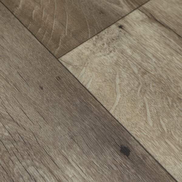 Beauflor, PVC podlaha - lino Texalino Supreme 691 M Valley Oak - dub, na míru, šíře 2m,3m,4m,5m, hnědá, filc, chodba / předsíň
