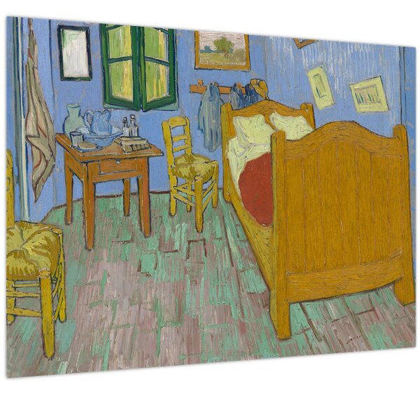 Obraz - Vincent van Gogh, The Bedroom, reprodukce (70x50 cm)