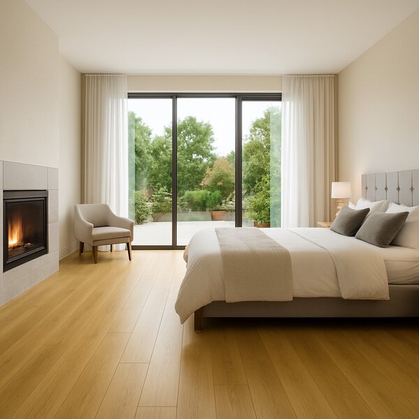 Beauflor, PVC podlaha - lino Quintex Gambel Oak 116M - dub, na míru, šíře 4m,5m, hnědá, filc, chodba / předsíň