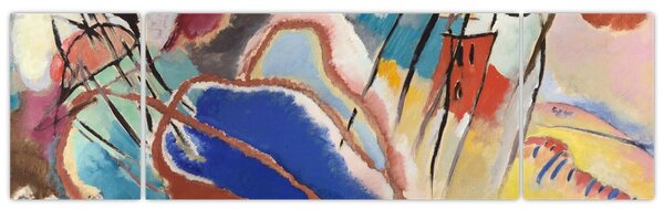 Obraz - Vasily Kandinsky, Improvisation No. 30 (Cannons), reprodukce (170x50 cm)