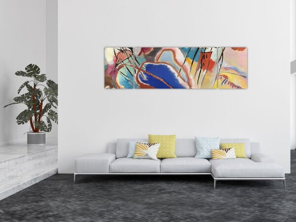 Obraz - Vasily Kandinsky, Improvisation No. 30 (Cannons), reprodukce (170x50 cm)