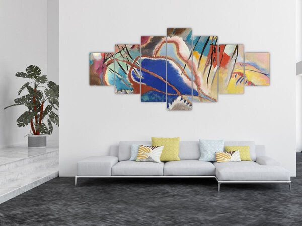 Obraz - Vasily Kandinsky, Improvisation No. 30 (Cannons), reprodukce (210x100 cm)