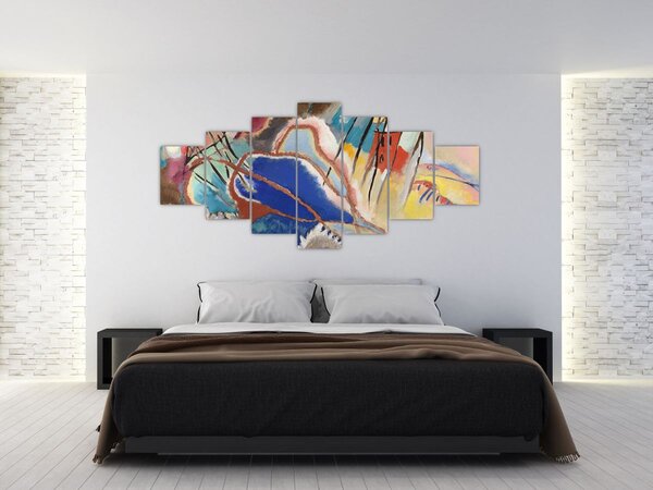 Obraz - Vasily Kandinsky, Improvisation No. 30 (Cannons), reprodukce (210x100 cm)