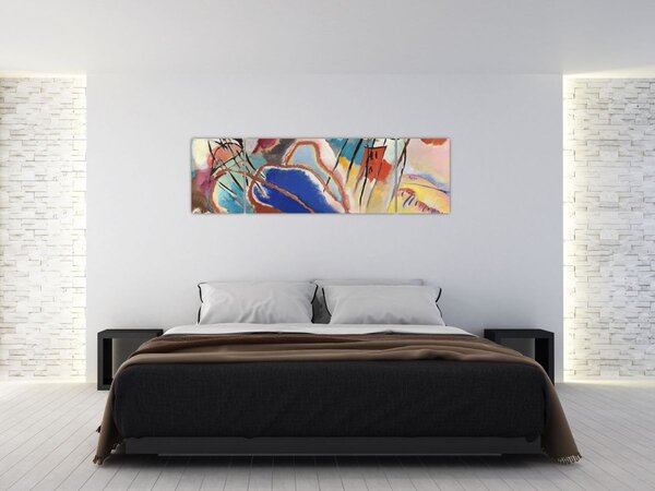 Obraz - Vasily Kandinsky, Improvisation No. 30 (Cannons), reprodukce (170x50 cm)