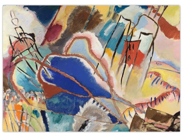 Obraz - Vasily Kandinsky, Improvisation No. 30 (Cannons), reprodukce (70x50 cm)