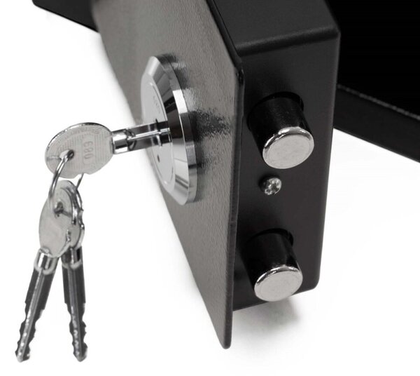 Trezor na klíč 17x23x17 cm SPRINGOS HA5278 černý