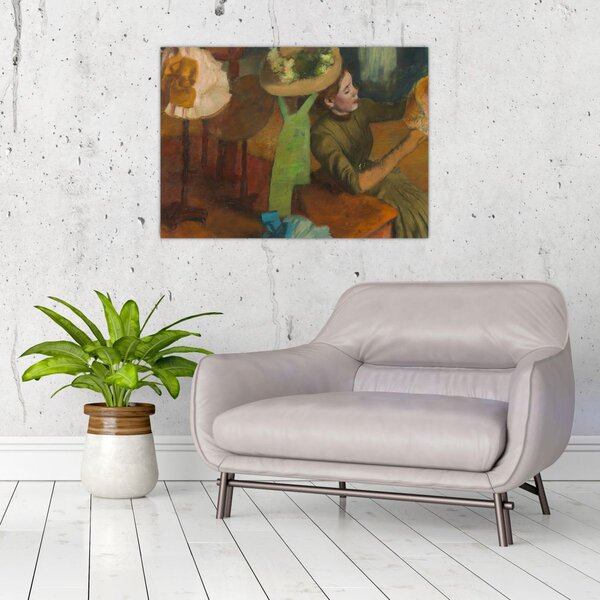 Obraz - Edgar Degas, The Millinery Shop, reprodukce (70x50 cm)