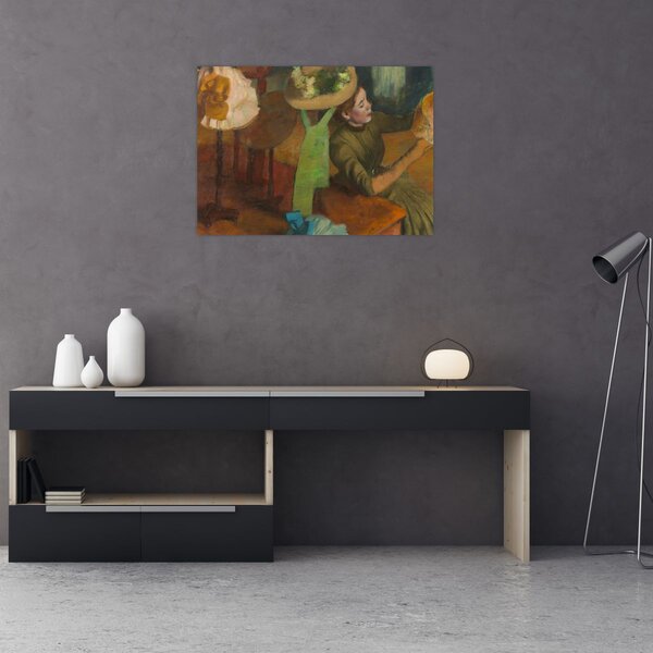 Obraz - Edgar Degas, The Millinery Shop, reprodukce (70x50 cm)
