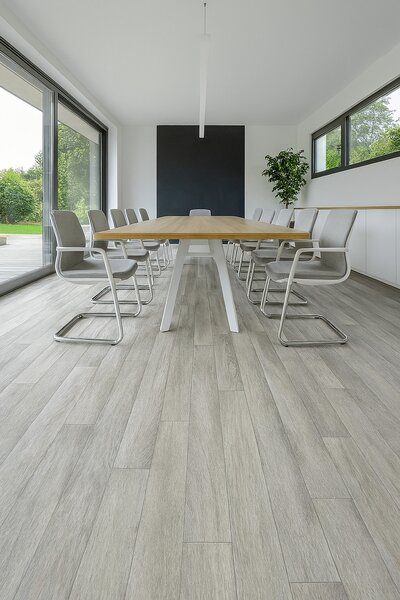 Beaulieu International Group, PVC podlaha - lino Master X 2952, na míru, šíře 2m,3m, šedá, bez podkladu, chodba / předsíň