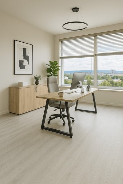 Beaulieu International Group, PVC podlaha - lino Livitex 2622, na míru, šíře 3m,4m,5m, šedá, filc, chodba / předsíň