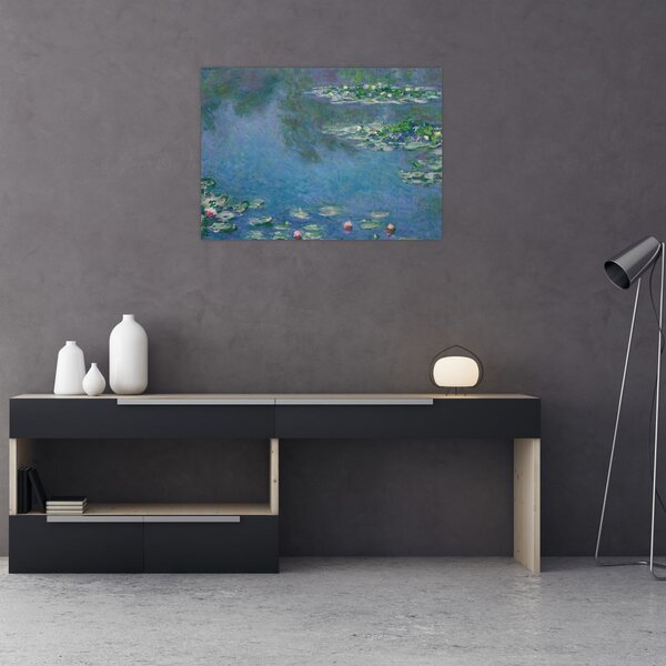 Obraz - Claude Monet, Water Lilies, reprodukce (70x50 cm)