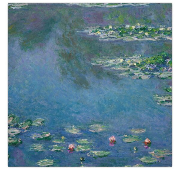 Obraz - Claude Monet, Water Lilies, reprodukce (30x30 cm)