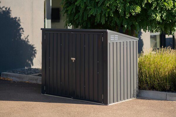 BOX NA ODPADKOVÉ KOŠE - Zahradní skříně & přístřešky, Online Only