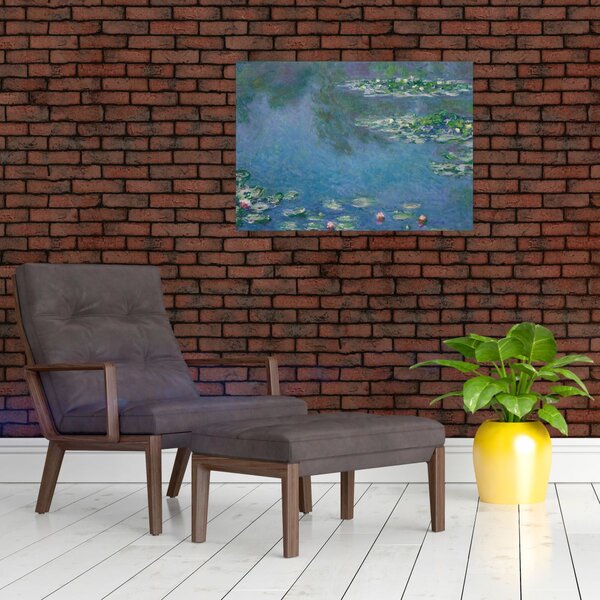 Obraz - Claude Monet, Water Lilies, reprodukce (70x50 cm)