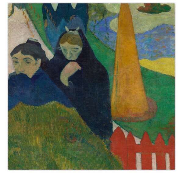 Obraz - Paul Gauguin, Arlésiennes (Mistral), reprodukce (30x30 cm)
