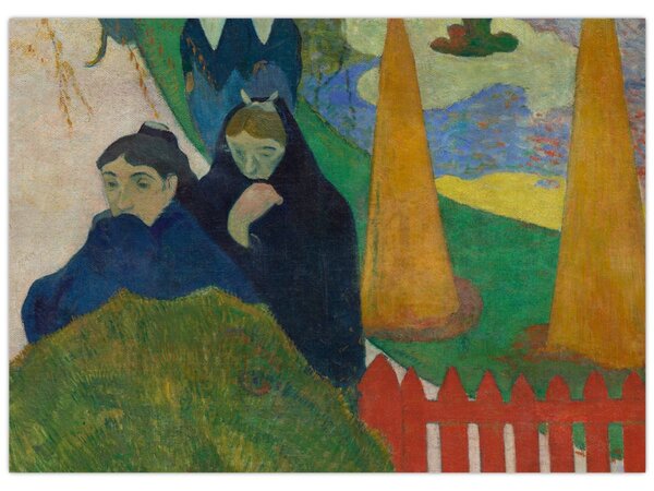 Obraz - Paul Gauguin, Arlésiennes (Mistral), reprodukce (70x50 cm)