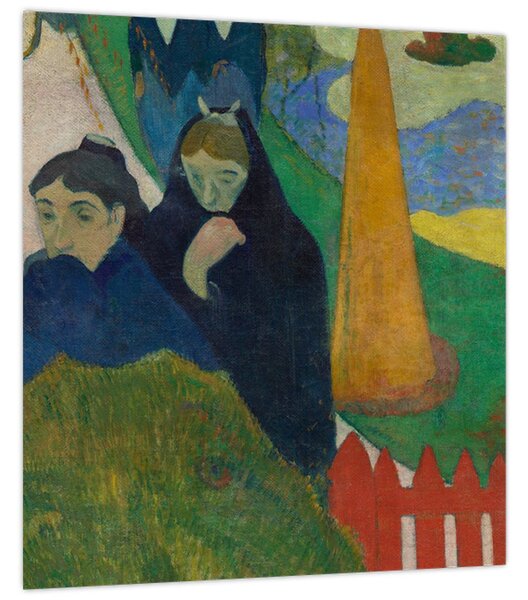 Obraz - Paul Gauguin, Arlésiennes (Mistral), reprodukce (30x30 cm)