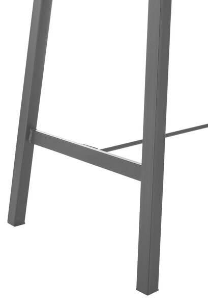 BAROVÝ STŮL, dub, černá, barvy dubu, 120/60/104 cm Boxxx - Barové stoly, Online Only