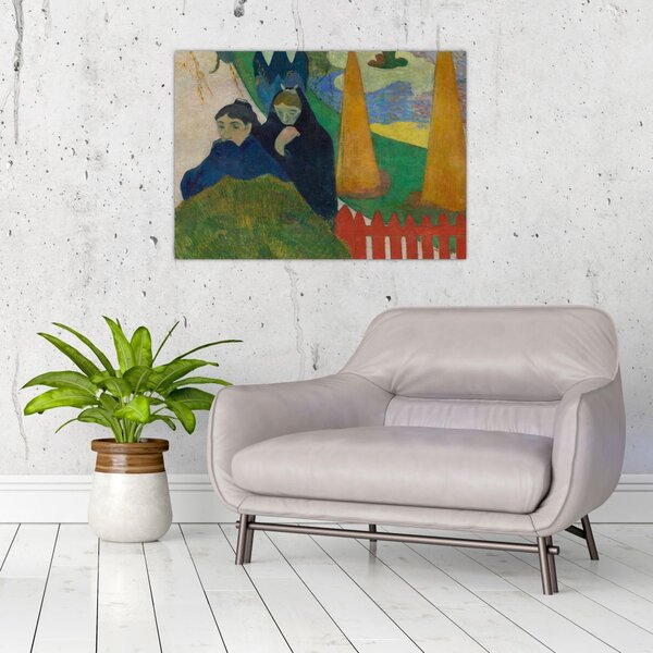 Obraz - Paul Gauguin, Arlésiennes (Mistral), reprodukce (70x50 cm)